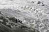 Vue sur le glacier